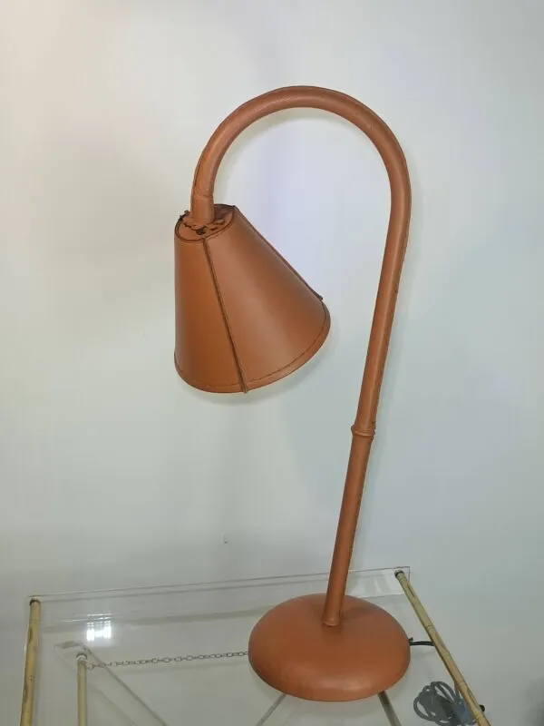 Illustration numéro 4 du produit Lampe de table par Jacques Adnet pour Valenti 1960