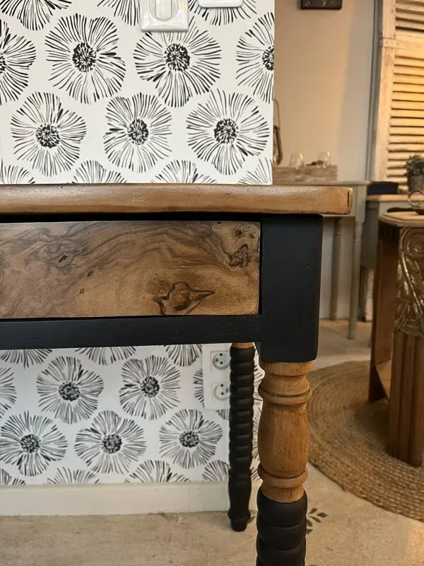 Illustration numéro 4 du produit Bureau Console Lino bois massif