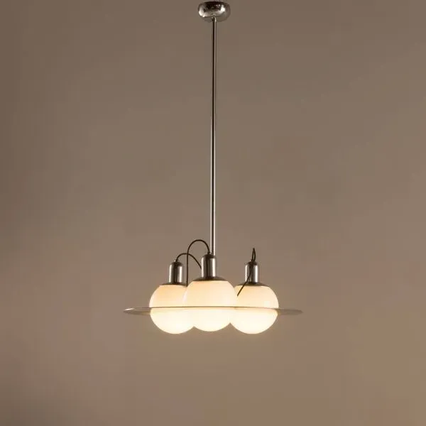 Illustration numéro 4 du produit Lustre italien Space Age, années 1970