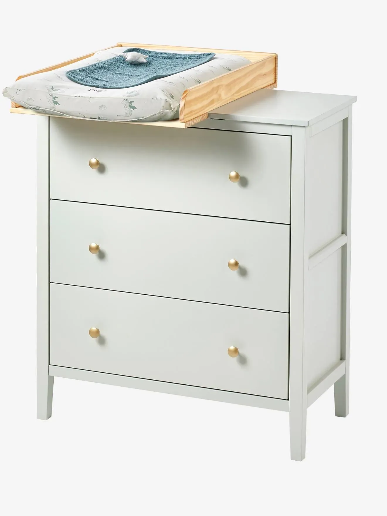 Illustration numéro 4 du produit Commode PARISIENNE 42 cm vert d'eau