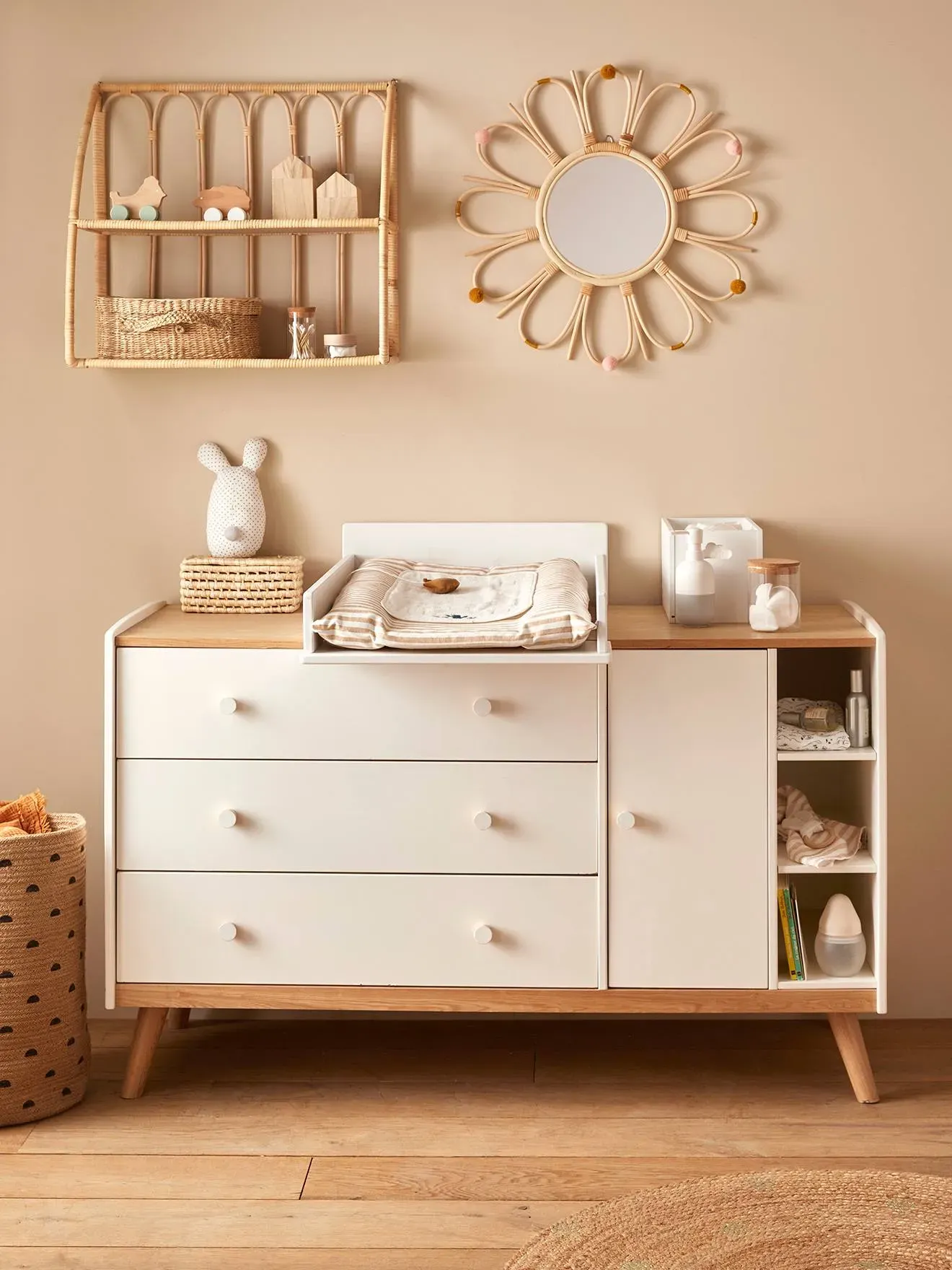 Illustration numéro 4 du produit Commode XL LIGNE CONFETTI blanc