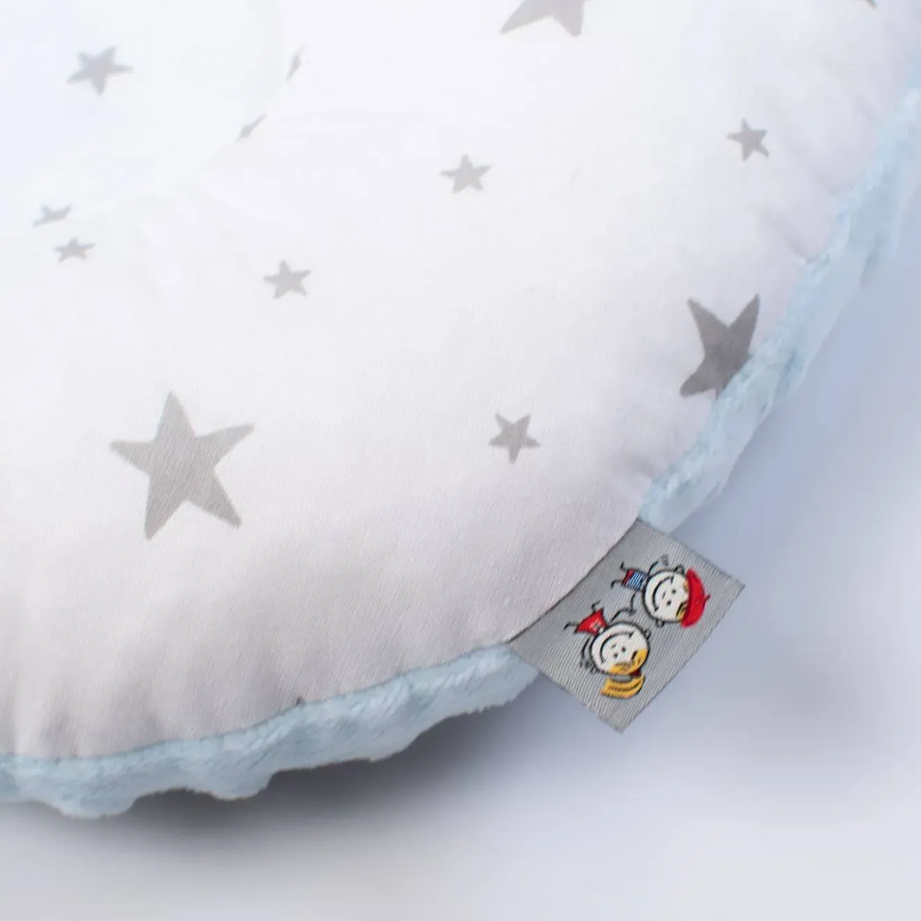 Illustration numéro 4 du produit Coussin De Maintien Anti Tête Plate Stella Bleu