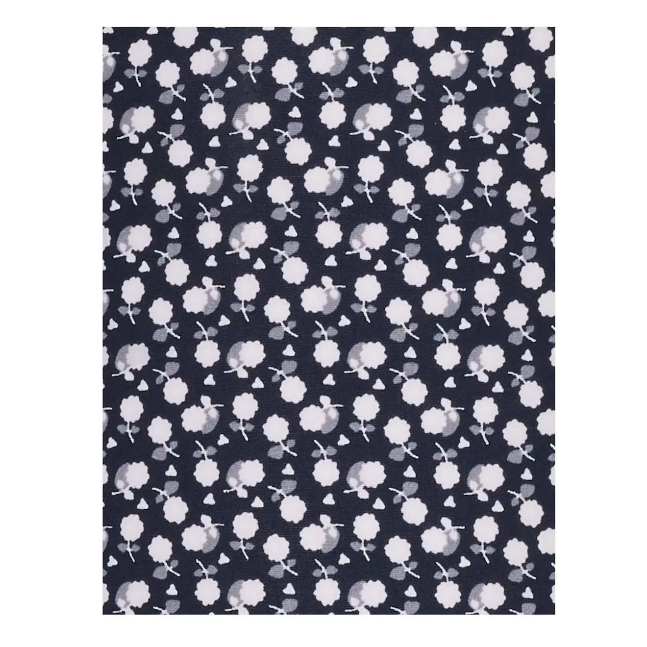 Illustration numéro 4 du produit Applique Murale En Coton - Miss Fleur De Lune Bleu Marine