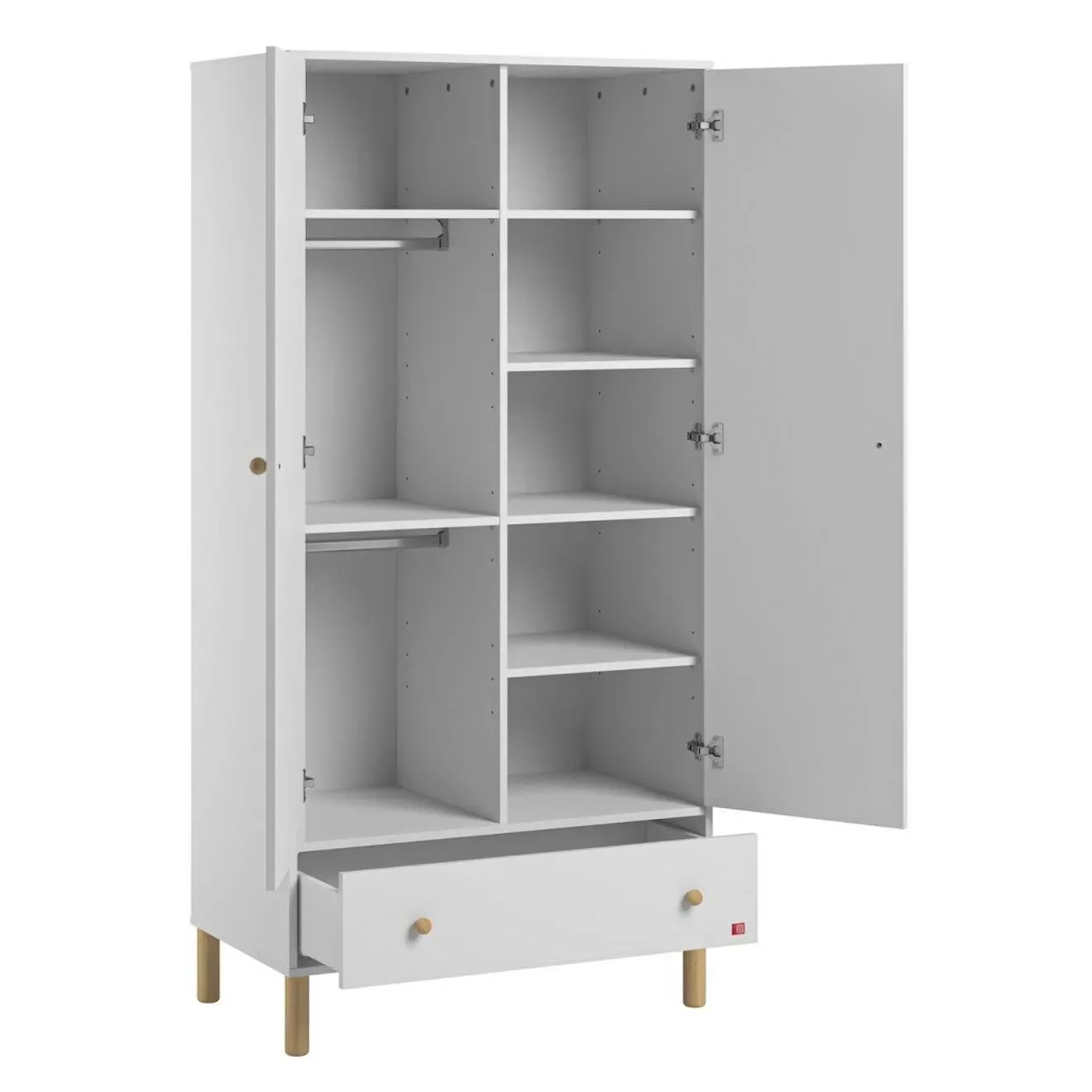 Illustration numéro 4 du produit Armoire Tela Blanc