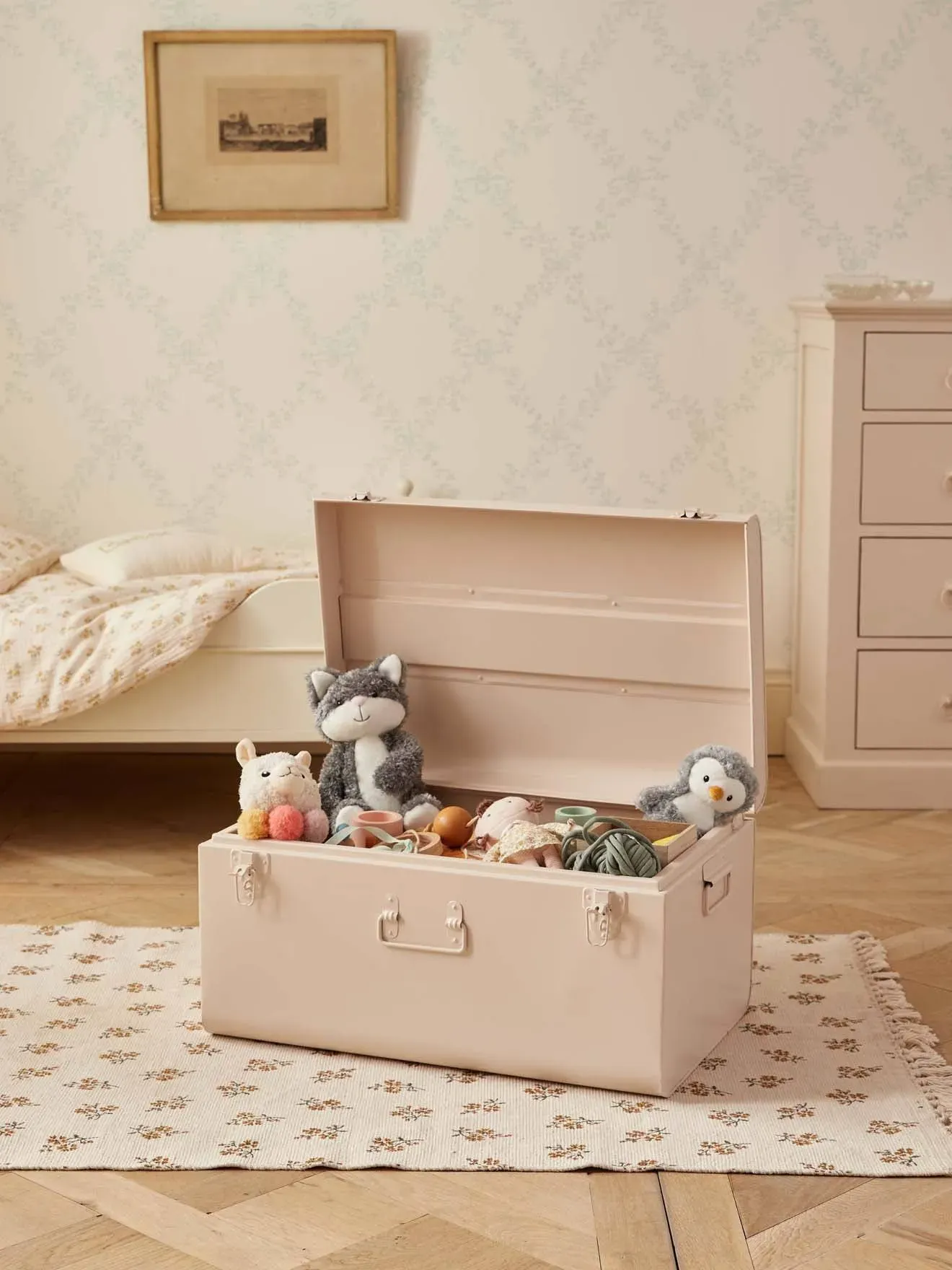 Illustration numéro 4 du produit Coffre De Rangement En Métal Nude