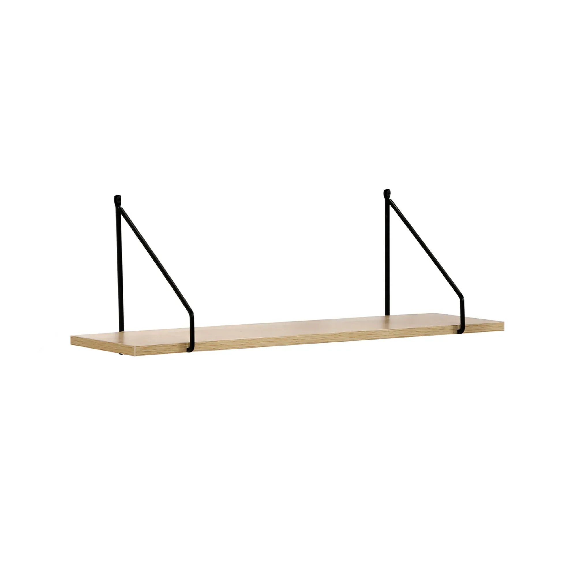 Illustration numéro 5 du produit Etagère Style Industriel Métal Et Bois - L 60 Cm - Blancheporte