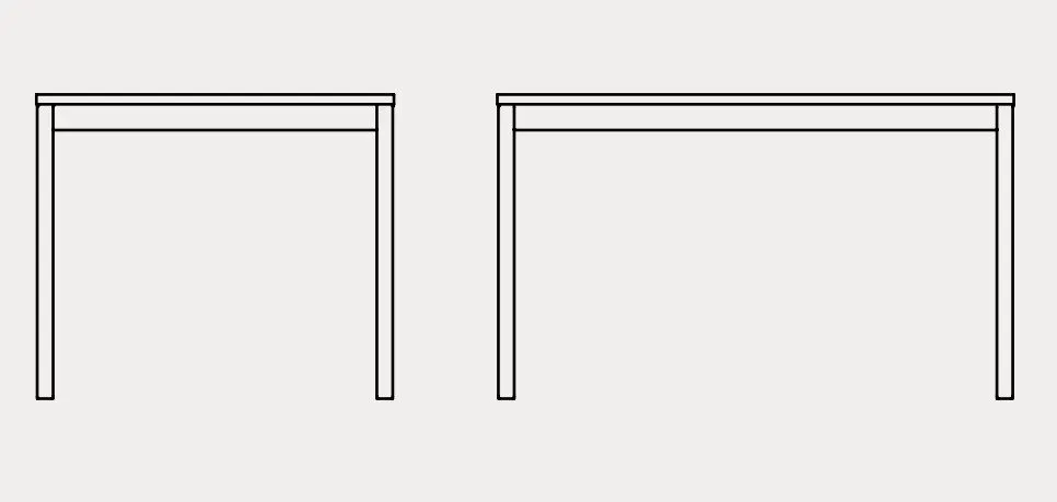 Illustration numéro 5 du produit Table extensible 6 couverts SNAP 160 cm pieds métal plateau mélaminé blanc