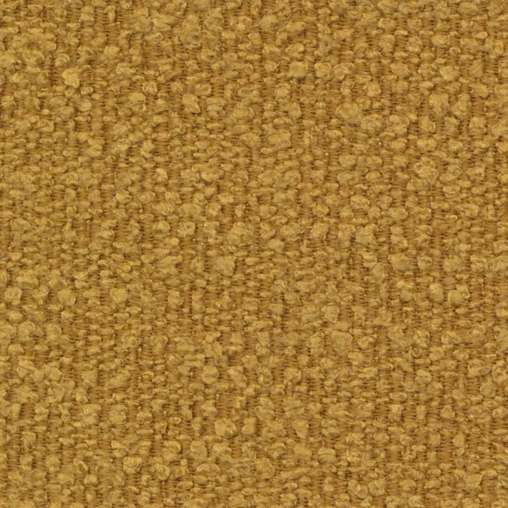 Illustration numéro 5 du produit Canape convertible lit  200x70 cm ZEAL LASER  piétement métallique tissu Bouclé Ochre