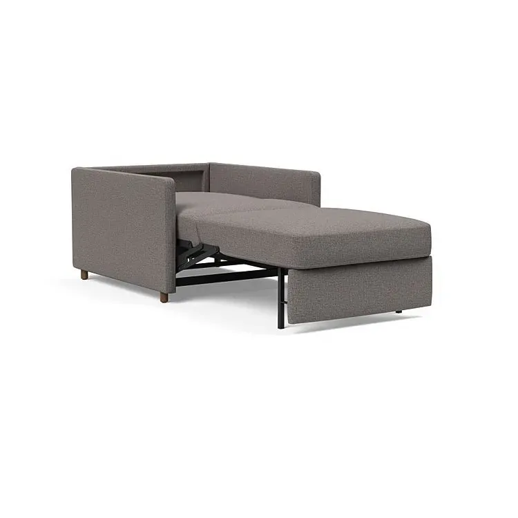 Illustration numéro 5 du produit INNOVATION LIVING  Fauteuil NEAH SLIM convertible 80x195 tissu Mixed Dance Grey