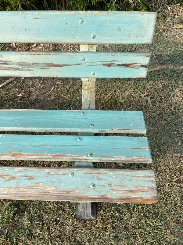 Illustration numéro 5 du produit Banc de jardin ancien