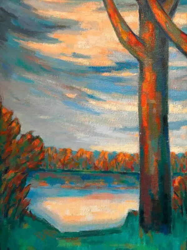 Illustration numéro 5 du produit Paysage signé Godelier