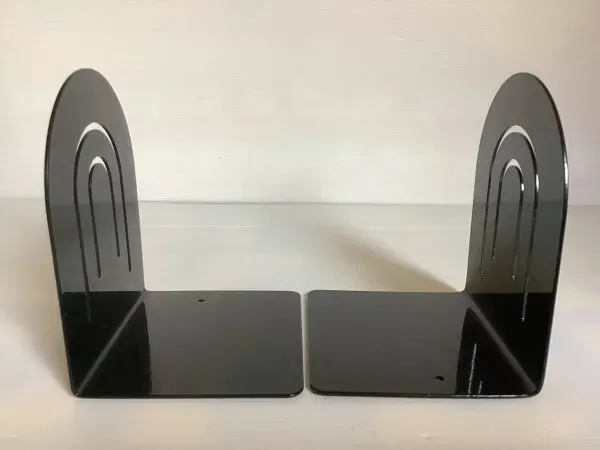 Illustration numéro 5 du produit Paire de serre livres métal noir