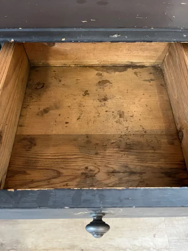 Illustration numéro 5 du produit Buffet parisien gris bleu ardoise