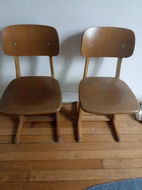 Illustration numéro 5 du produit chaise ecolier