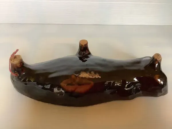 Illustration numéro 5 du produit Poisson céramique alsacienne artisanale