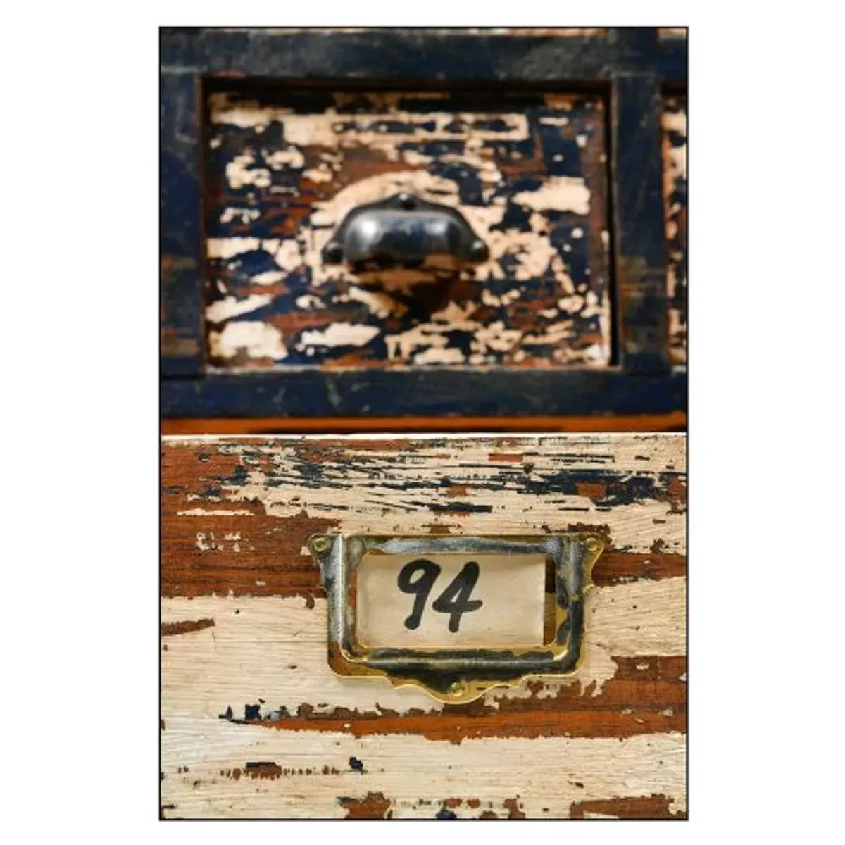 Illustration numéro 5 du produit Meuble d’atelier en bois à 204 tiroirs