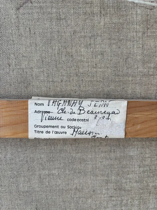 Illustration numéro 5 du produit Rose abstraite signée