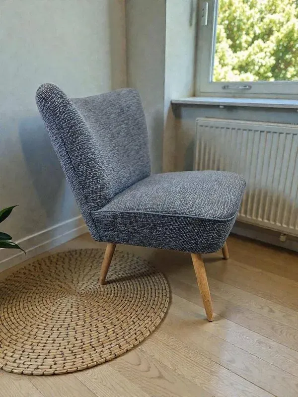 Illustration numéro 5 du produit Fauteuil de bar vintage / fauteuil club