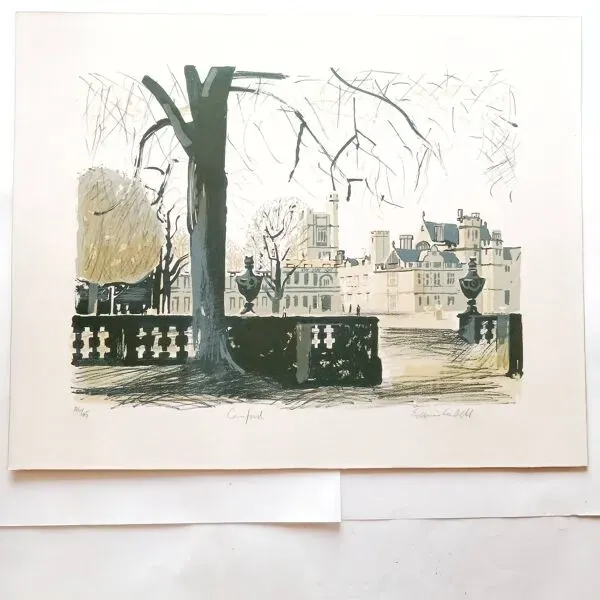 Illustration numéro 5 du produit Edwin La Dell 1914-1970 : Lithographie Canford Angleterre 46/75, 1959