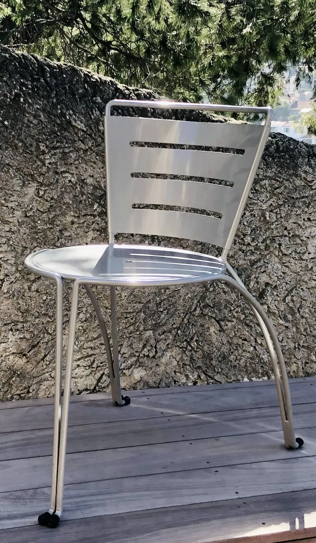 Illustration numéro 5 du produit Chaises Jardin de la Fontaine par jean-Michel Wilmotte pour Tebong, France 1987