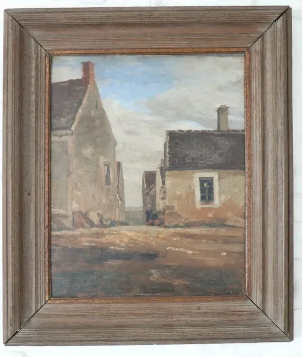 Illustration numéro 5 du produit Huile sur toile, Bretagne, école bretonne, HR, XIX