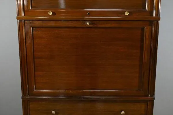 Illustration numéro 5 du produit Meuble Modulable en Acajou, Maison Martin Dupuis – 1970