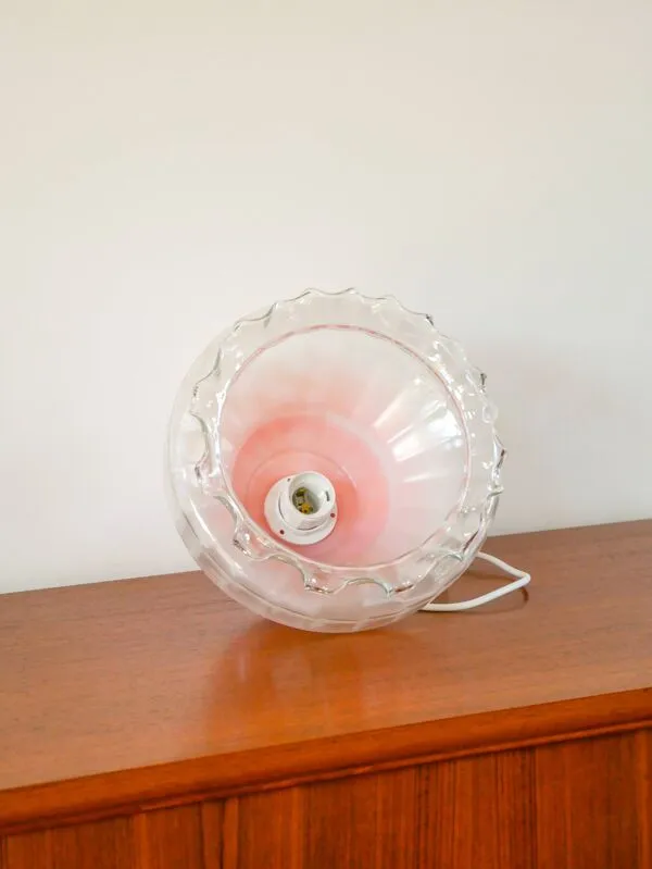 Illustration numéro 5 du produit Suspension en opaline, Rose Tie & Dye, 1960