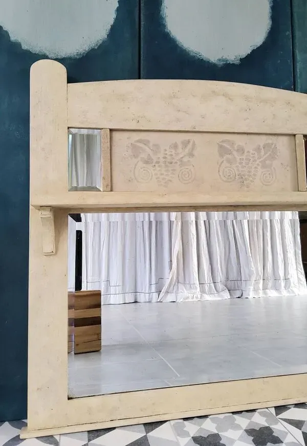 Illustration numéro 5 du produit Miroir trumeau patiné