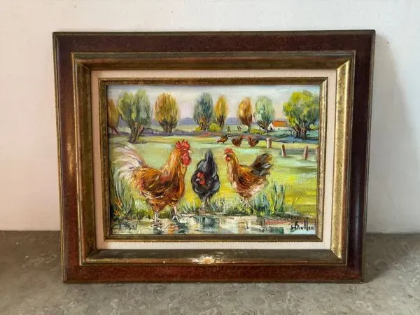 Illustration numéro 5 du produit Les poules école 20eme siècle