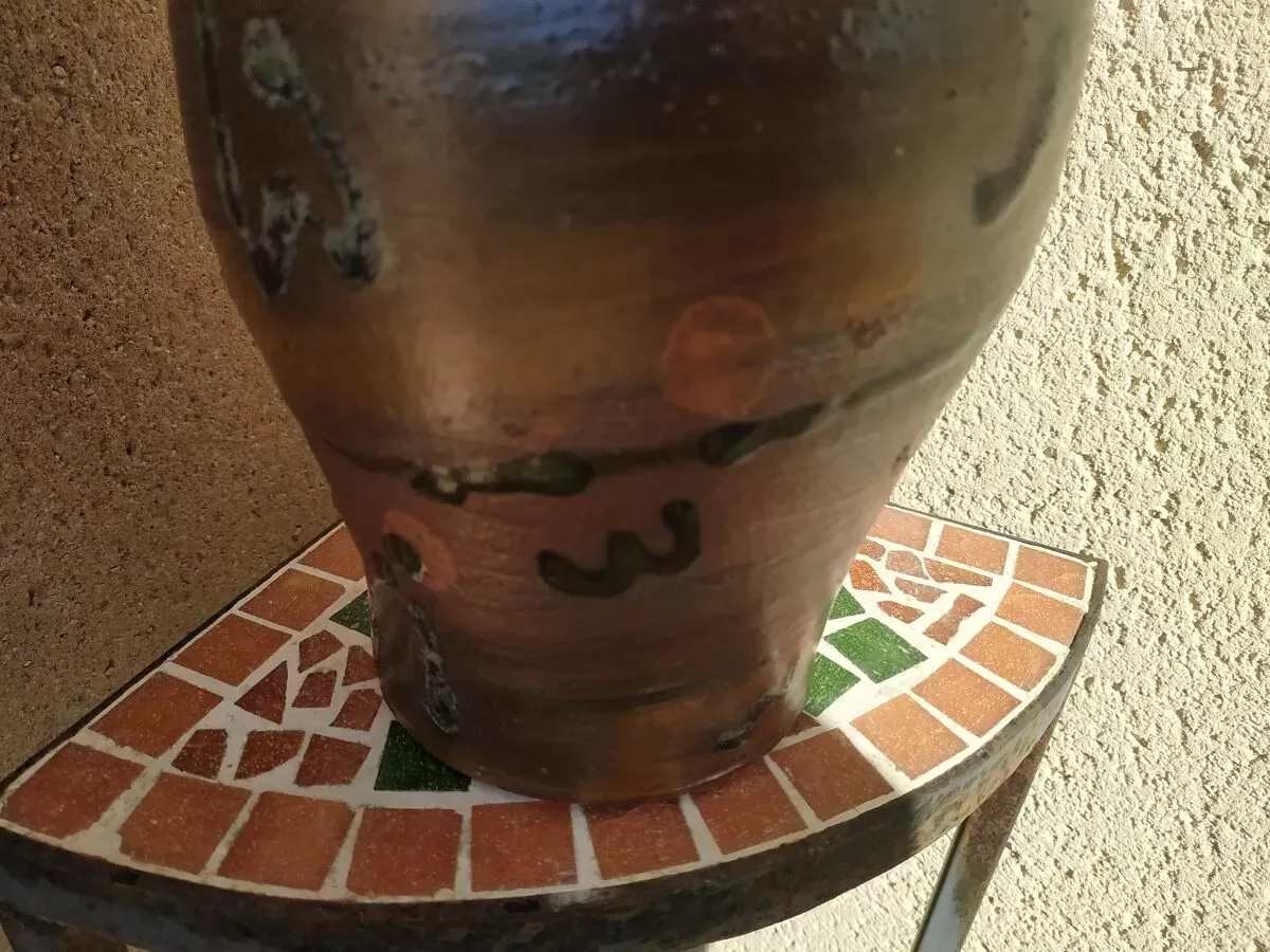 Illustration numéro 5 du produit Vase grès au sel richard Dewar