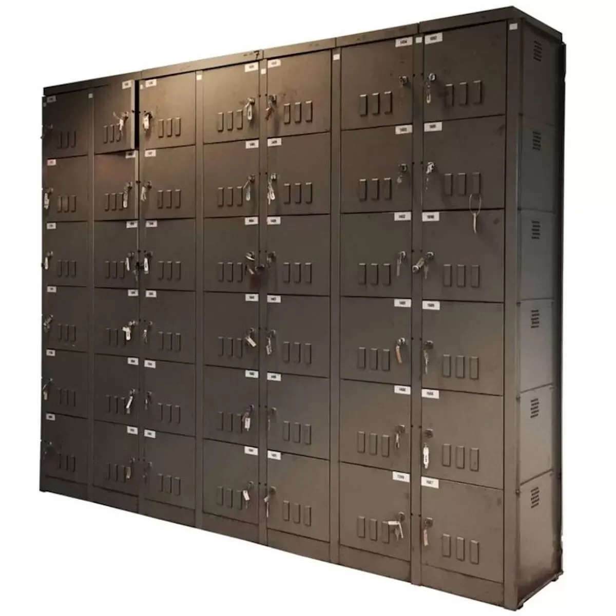 Illustration numéro 5 du produit Armoire industrielle vintage par Mewaf, années 1950