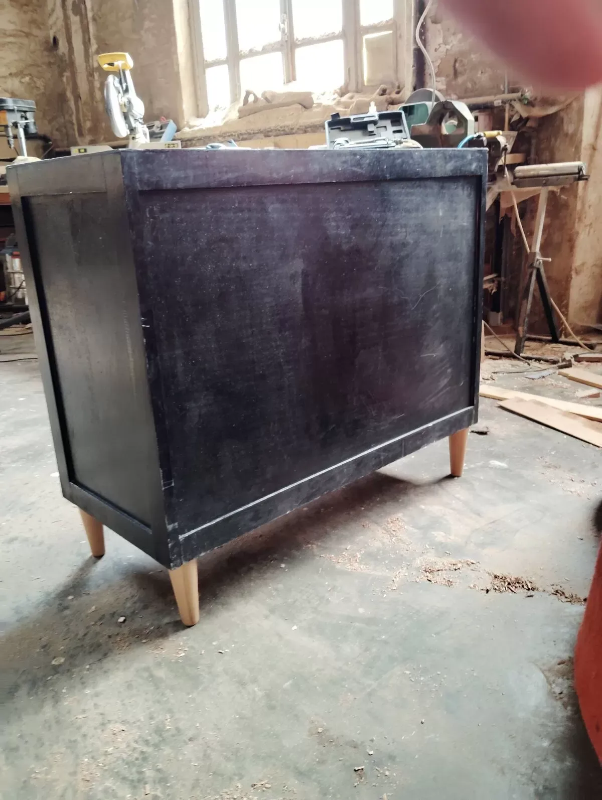 Illustration numéro 5 du produit Grande commode Vintage/Industrielle/Scandinave