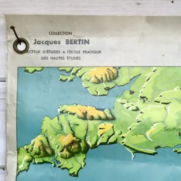 Illustration numéro 5 du produit Carte scolaire M.D.I la France