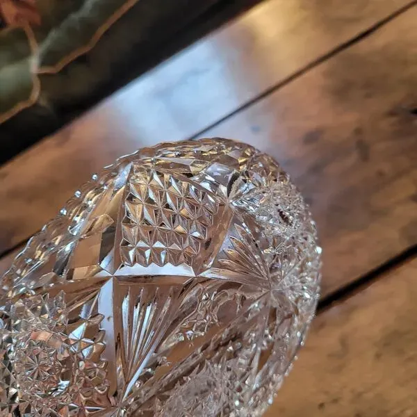 Illustration numéro 5 du produit Coupelle vide-poche vintage en verre pressé – années 1960