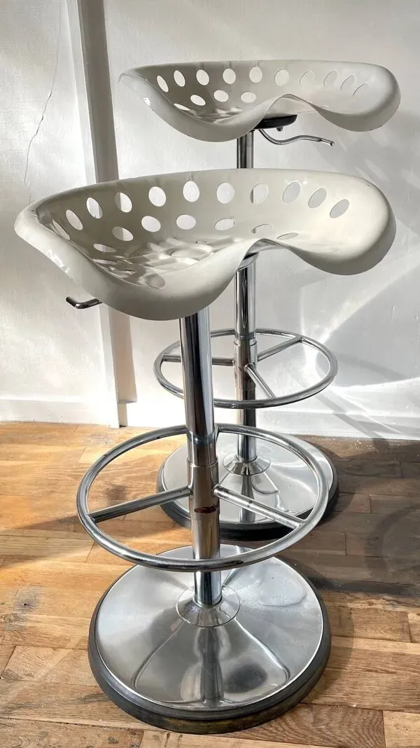 Illustration numéro 5 du produit Tabouret haut Mirima vintage