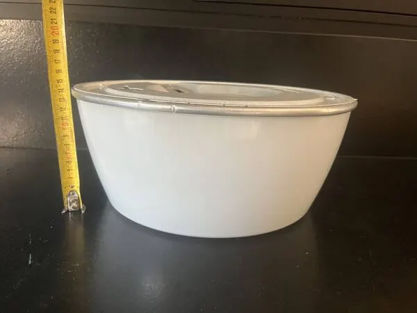Illustration numéro 5 du produit Plafonnier Holophane en verre