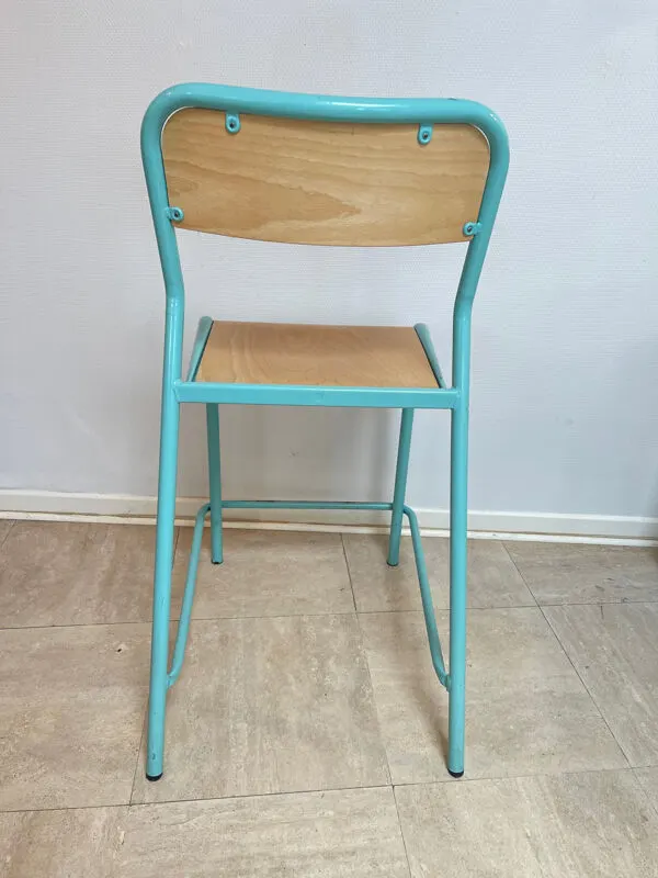 Illustration numéro 5 du produit Tabouret de laboratoire vintage années 80