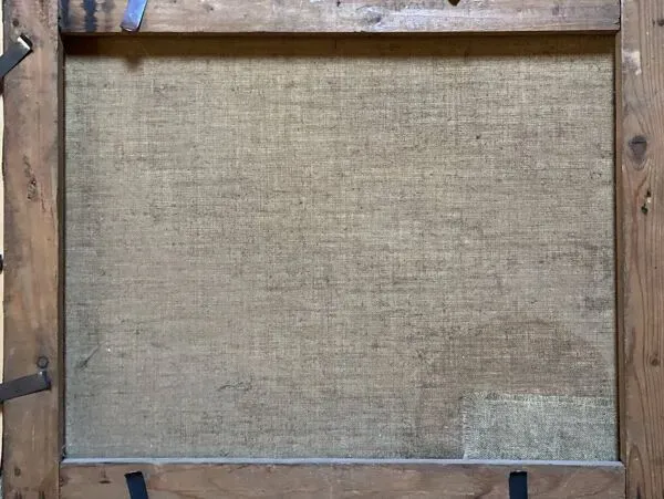 Illustration numéro 5 du produit Tableau école française du XIXé, rivière de montagne