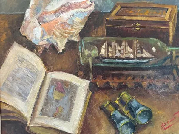 Illustration numéro 5 du produit Nature morte signée du XX siècle