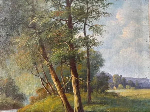 Illustration numéro 5 du produit Paysage de forêt signe