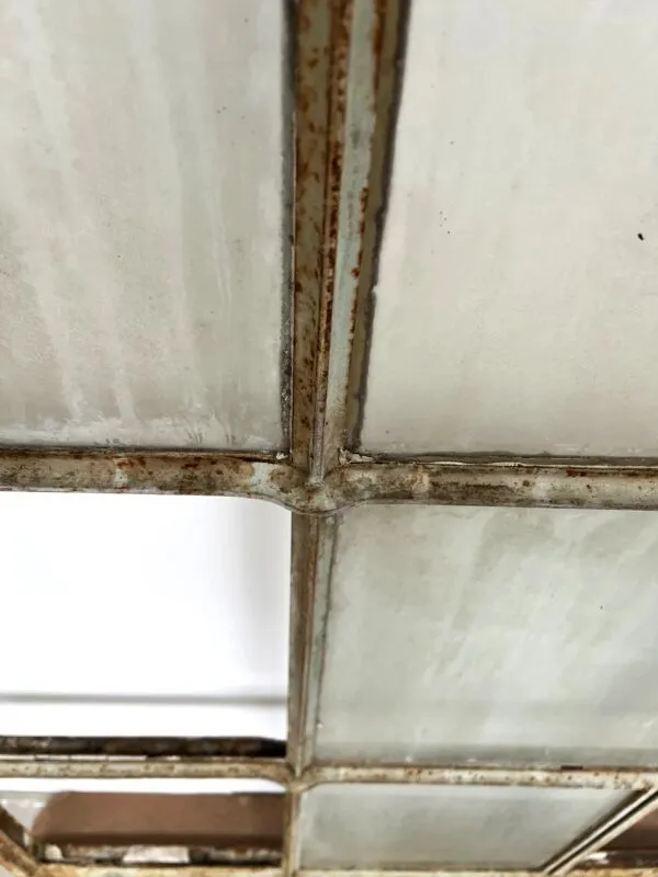 Illustration numéro 5 du produit Verrière atelier ancienne acier avec ouvrant