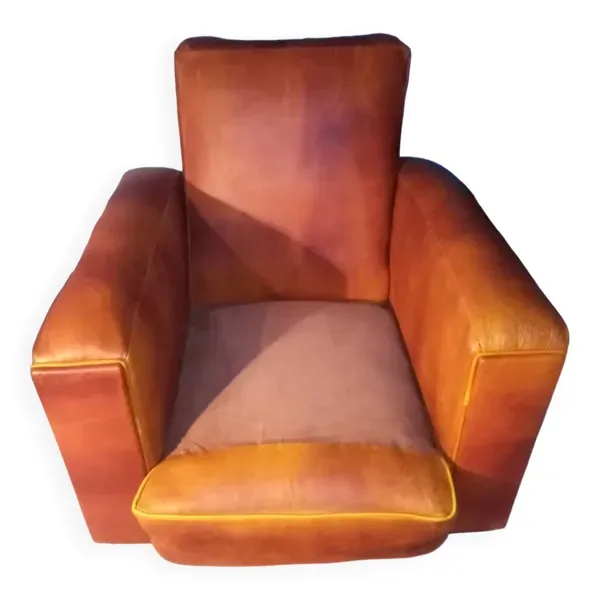 Illustration numéro 5 du produit Fauteuil club carre