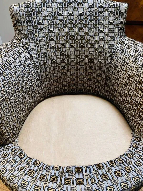 Illustration numéro 5 du produit Fauteuil club art déco, circa 1940