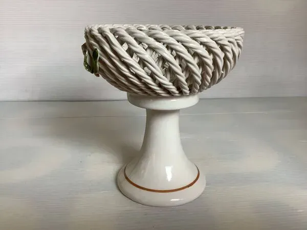 Illustration numéro 5 du produit Vide poche baguier céramique tressée