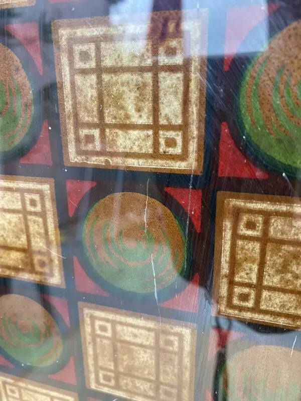 Illustration numéro 5 du produit Portes de placard double en bois et verre