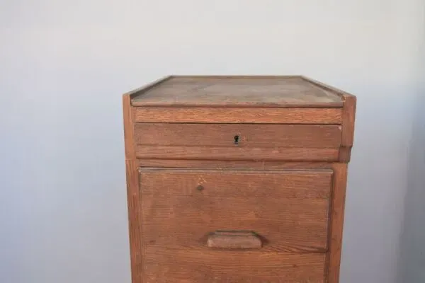 Illustration numéro 5 du produit Casier à compartiment en chêne vers 1900