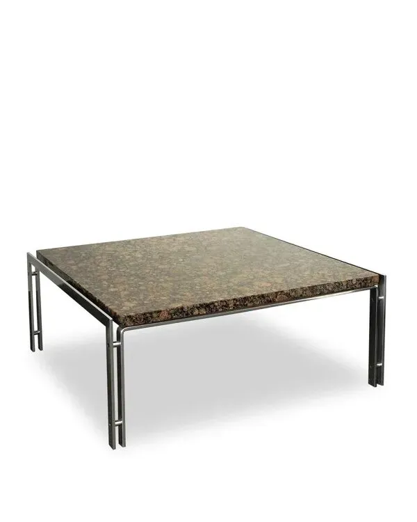 Illustration numéro 5 du produit Table basse avec plateau en pierre naturelle