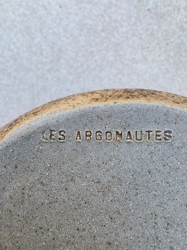 Illustration numéro 5 du produit Coupelle en grès pyrité ''Le Bateau'' - Les Argonautes, Vallauris