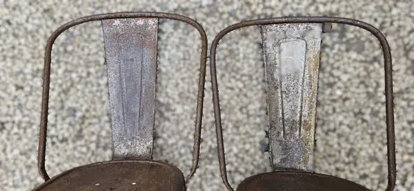 Illustration numéro 5 du produit 2 Chaises Métal