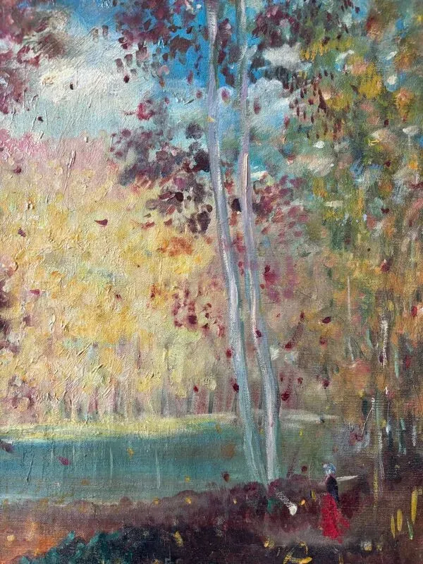 Illustration numéro 5 du produit Paysage signé du XXeme siècle